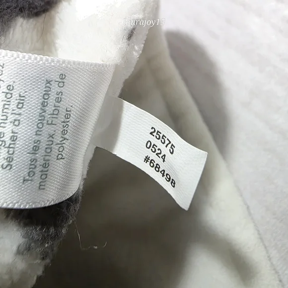 Carters Cow Calf Plush Lovey Mini Security Blanket Gray White 2024 - Picture 9 of 10